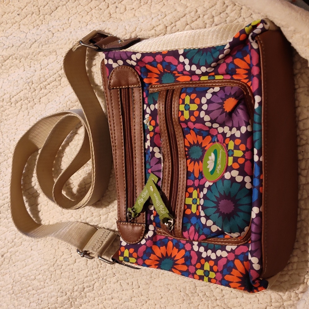 BPC9- Lily Bloom Crossbody Floral Shoulder Bag